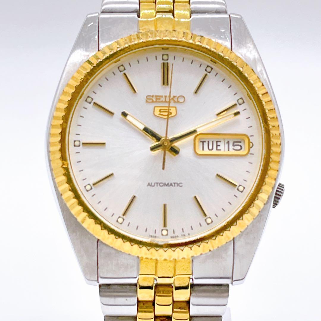 【裏スケ希少ビンテージ】SEIKO セイコー 自動巻き腕時計 7S26-0500