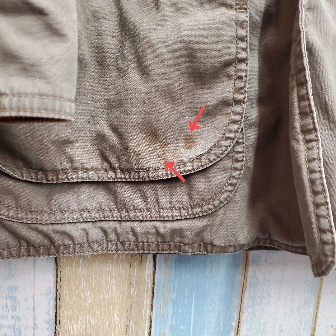 HB41☆ジェイクルー☆ハンティングジャケット☆襟元コーデュロイ☆ベージュ☆M