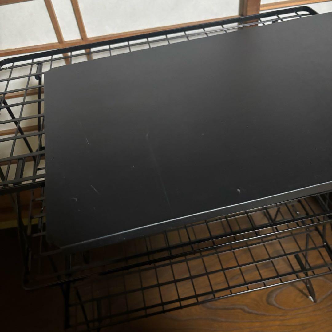 週末値下げ　ユニフレーム　フィールドラック　天板セット