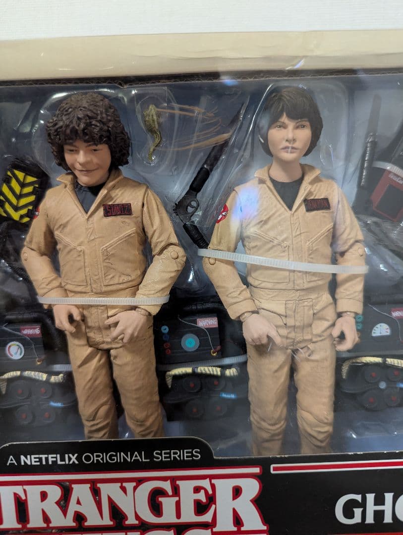 【未開封・未使用】ストレンジャーシングス・ゴーストバスターズフィギュア4体セット
