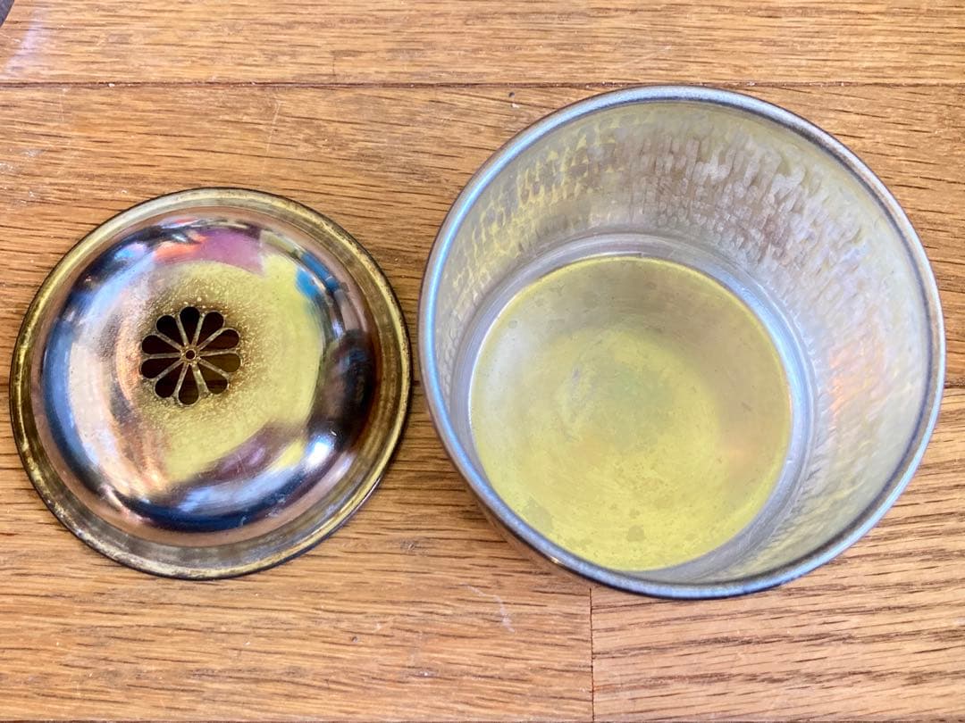 浅草 銅銀銅器 急須 茶こぼし 銀器 鎚起銅器 星野銅銀 銅銀銅器店