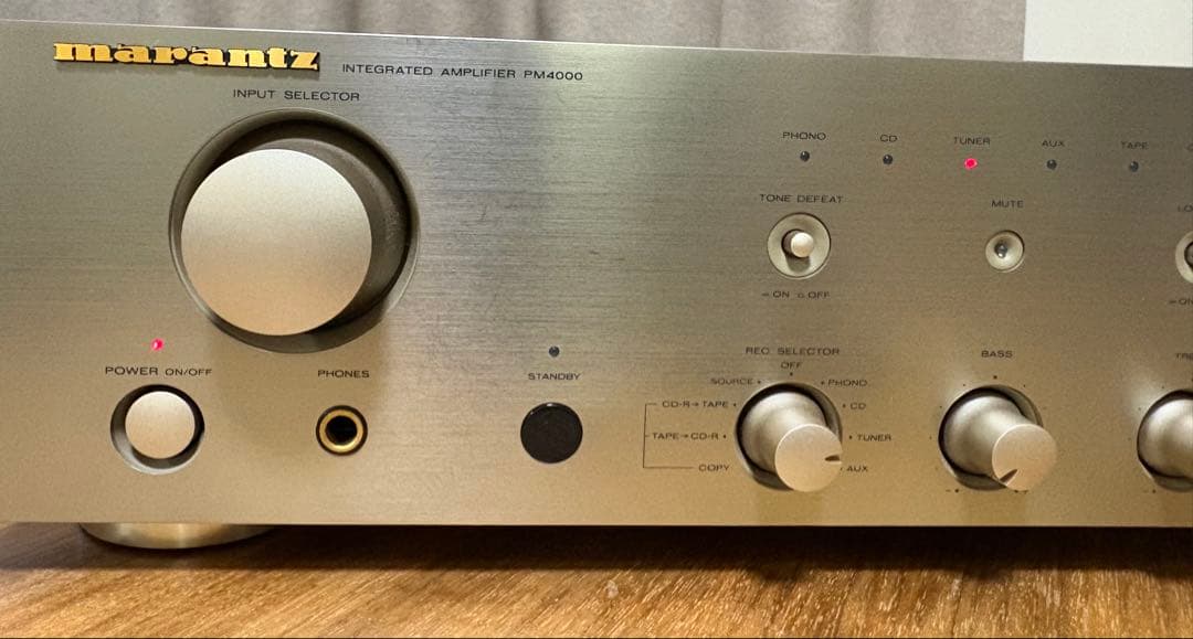 最終★極美品★marantz PM4000 マランツ インテグレーテッドアンプ
