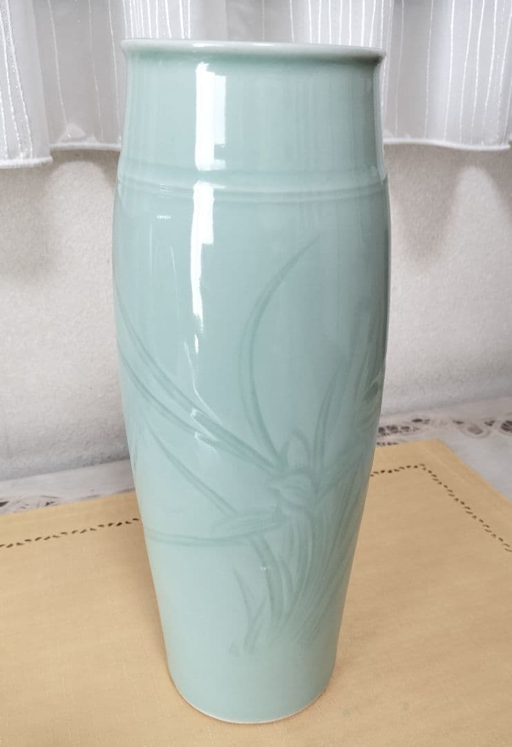 アンティーク 高麗青磁 花器