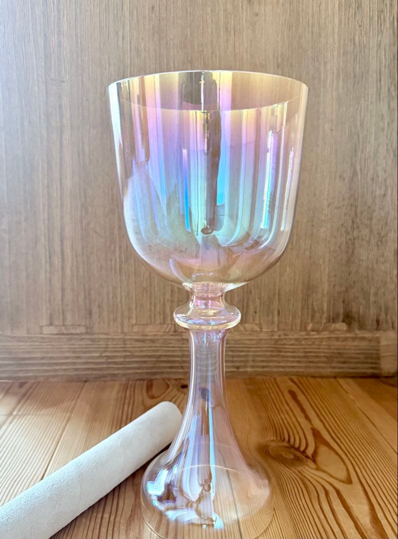 クリスタルシンギングボウル /6インチ/レインボー/ホーリーグレイル