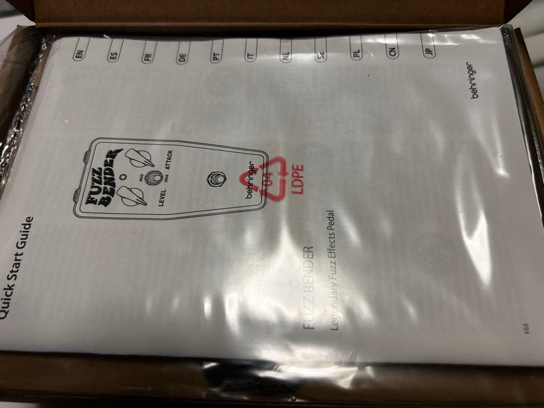 Behringer FUZZ BENDER ベリンガー