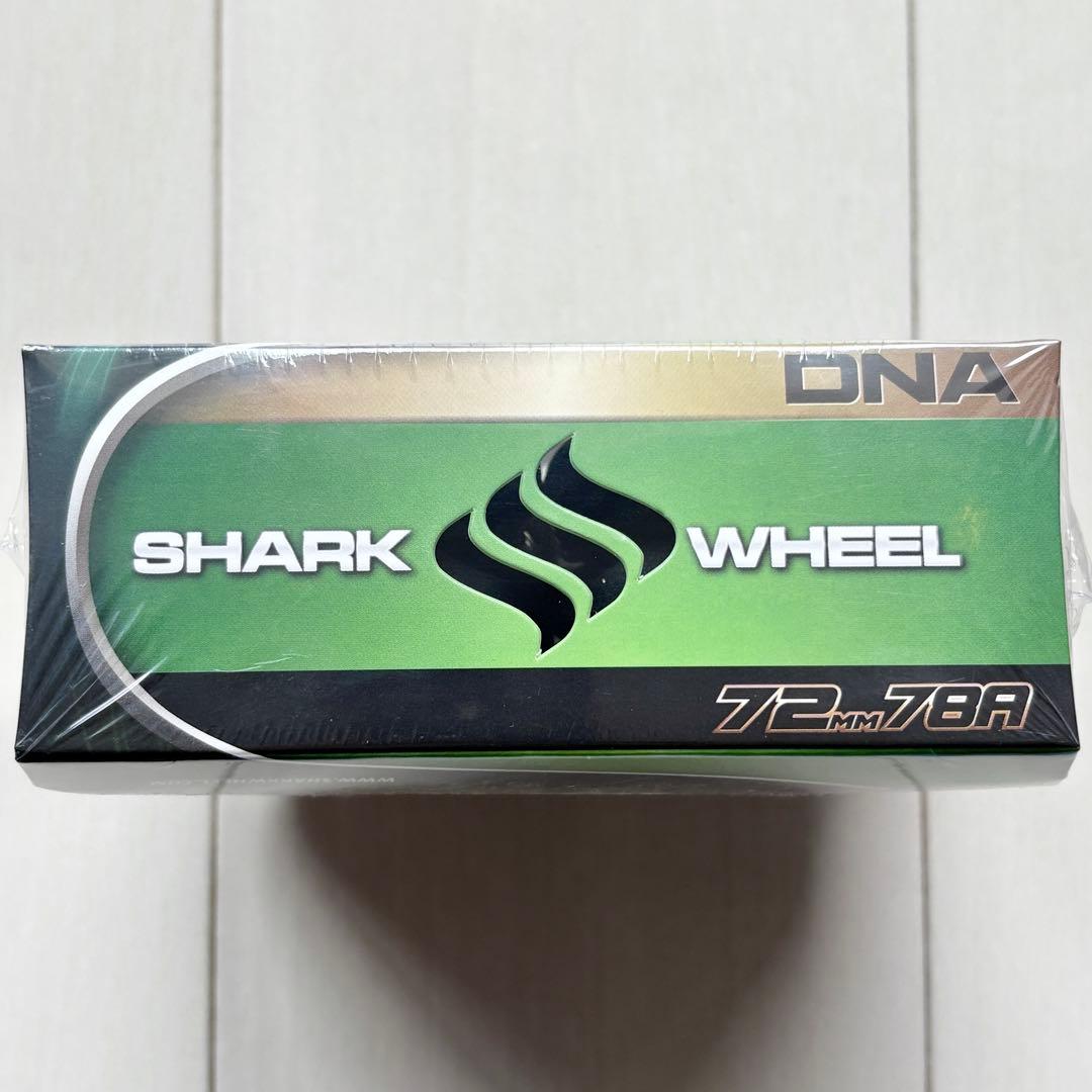 47☆新品 未開封☆シャークウィール 72mm 78a ブラック
