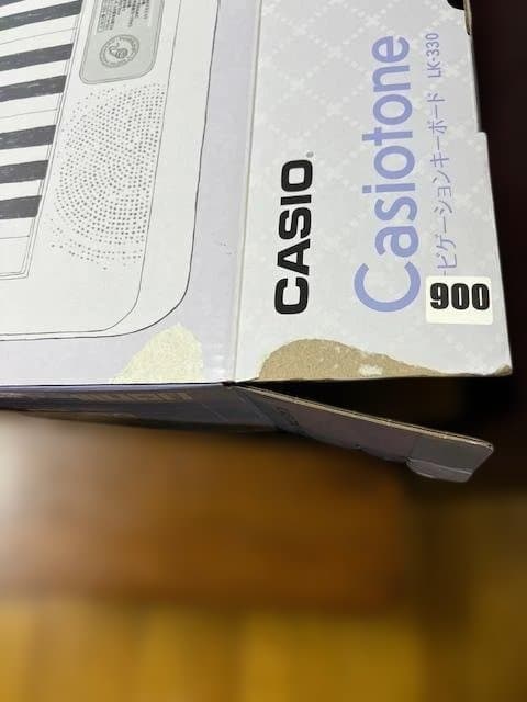 カシオ LK-330 Casiotone 光ナビゲーションキーボード LK330