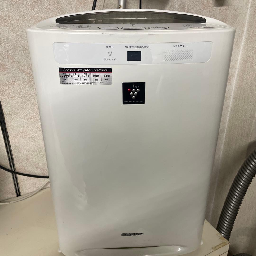 シャープ　加湿空気清浄機　プラズマクラスター