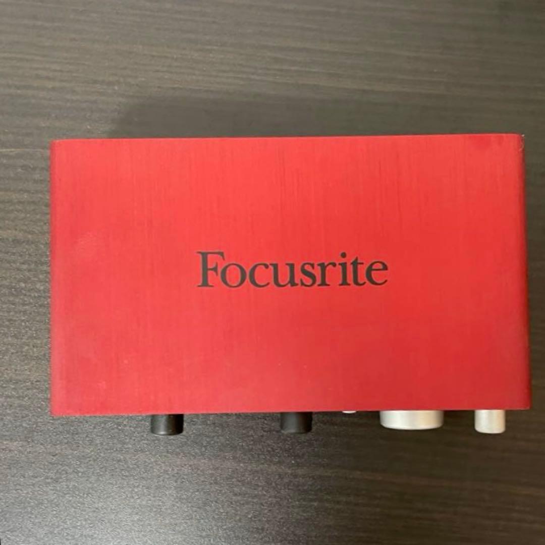 Focusrite Scarlett 2i2 USBオーディオインターフェース