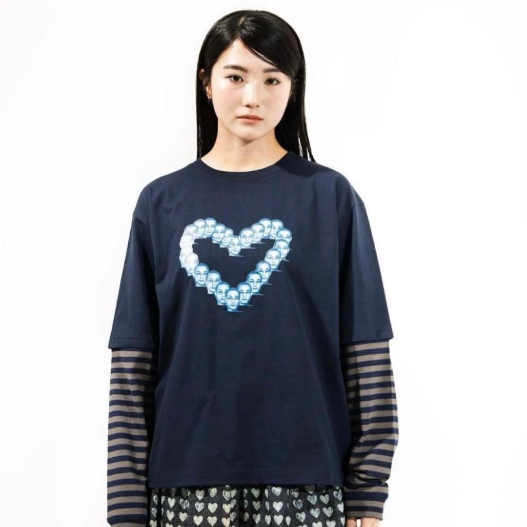 美品 ARAKI 25SS SINREI layered tee ロンT