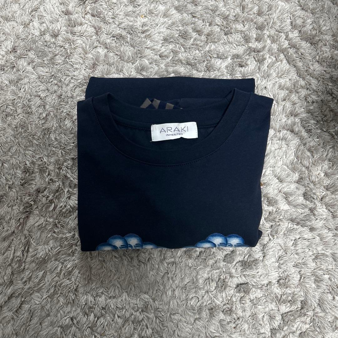 美品 ARAKI 25SS SINREI layered tee ロンT