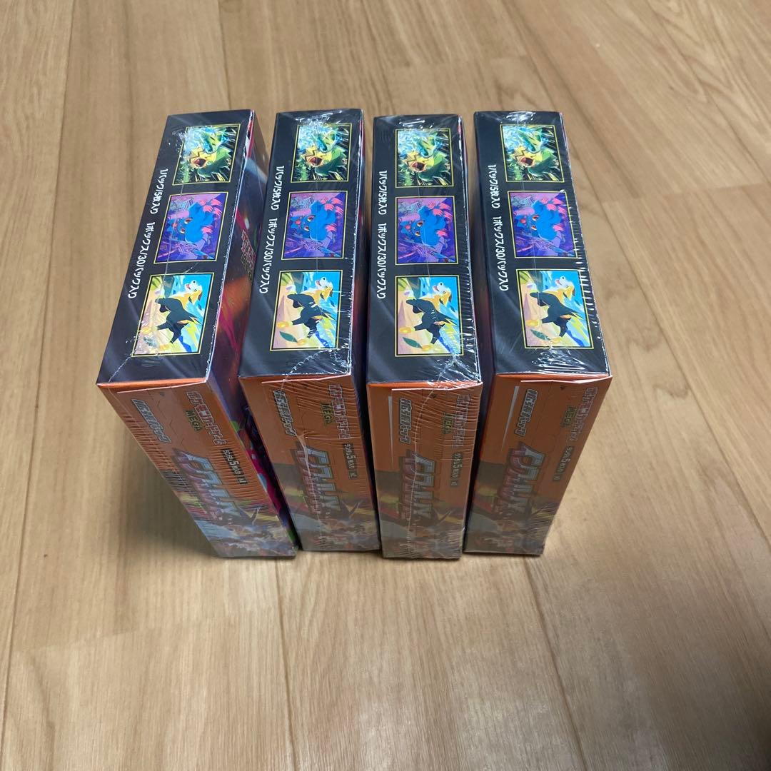 ポケモンカード　インフェルノX シュリンク付き　4box
