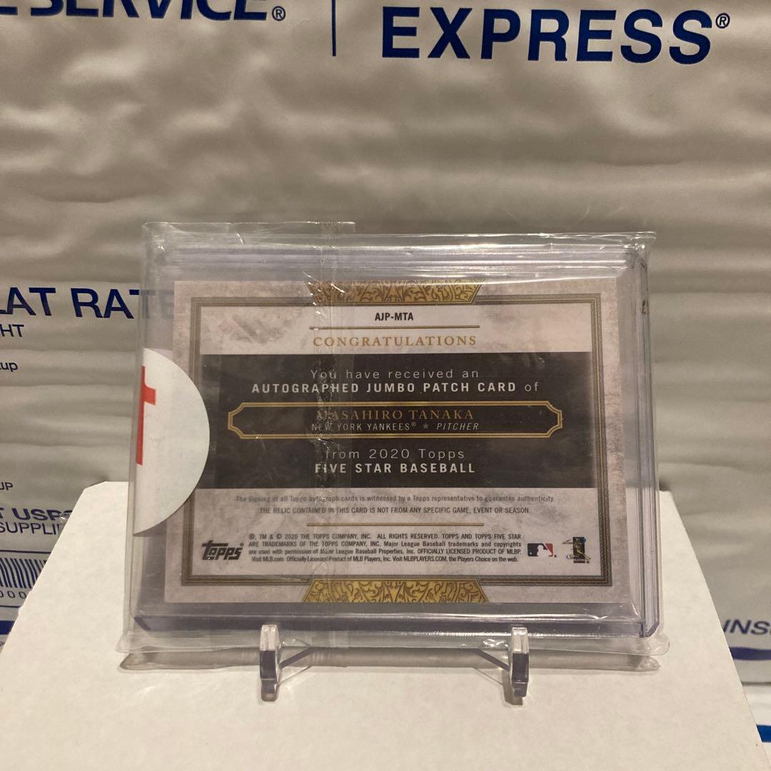 田中将大 ヤンキース 楽天 イーグルスfive star パッチ 10シリ