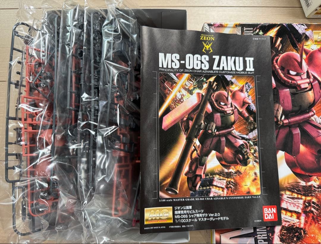 ガンプラまとめ売り５点　MG RX-78-2 GUNDAM Ver.3.0 ほか