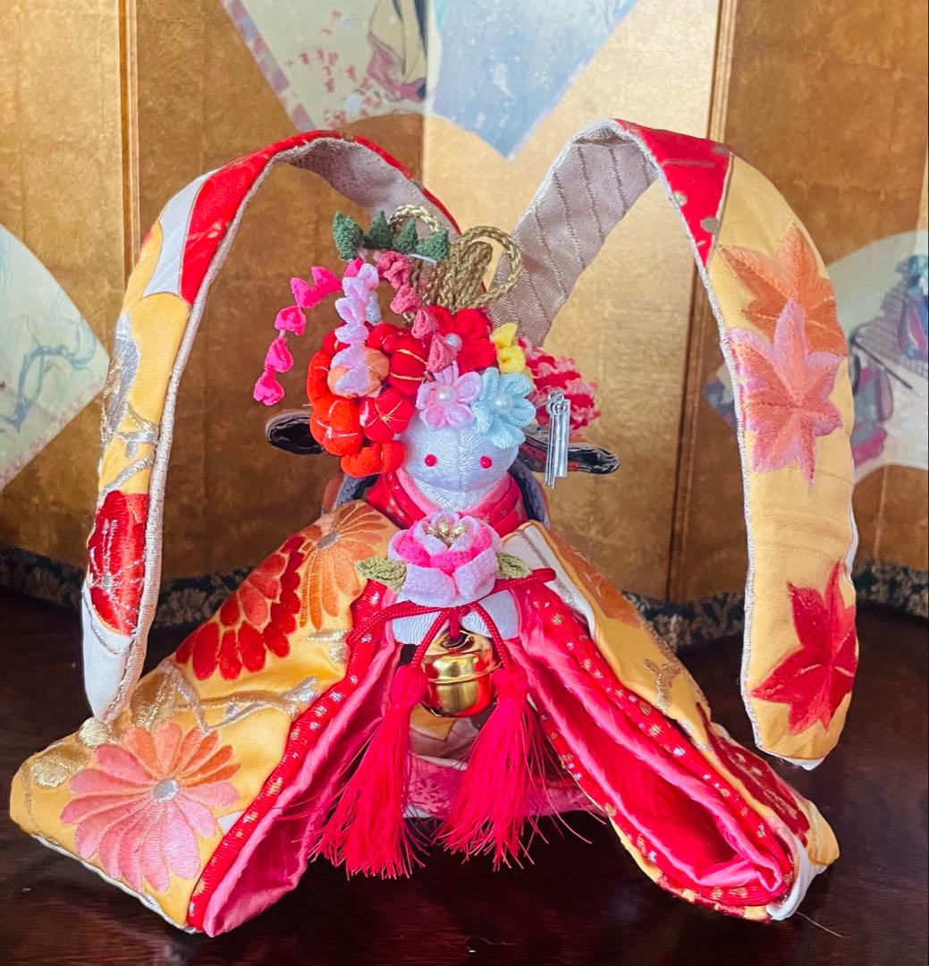 チロルパンになります！ ご連絡用　着物うさぎお姫様人形 王子様うさぎさん