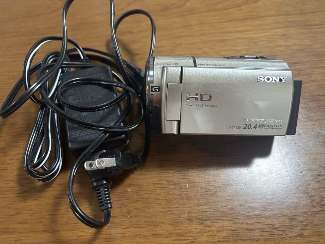 SONY HDR-CX590V ビデオカメラ 20.4MP GPS付き
