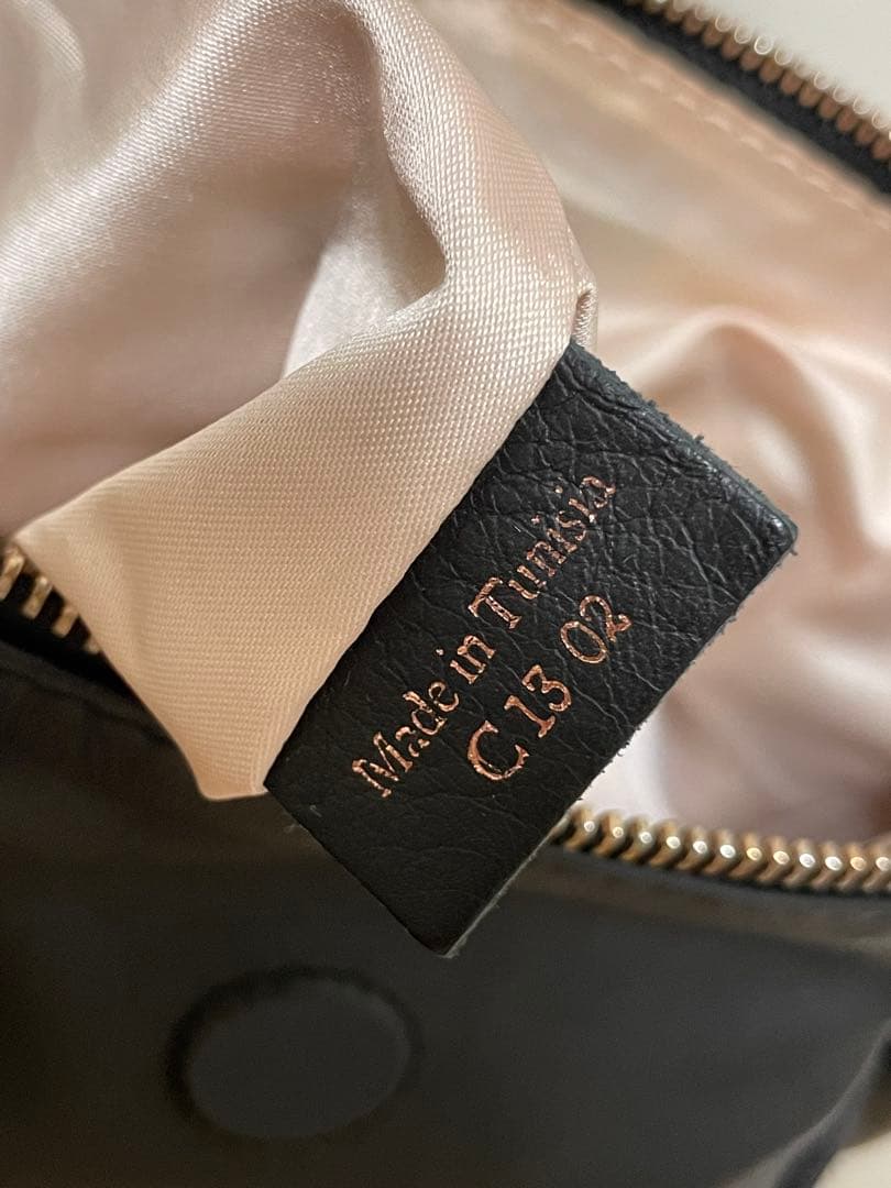 【お値下げ】repetto（レペット） レザーショルダーバッグ 黒 保存袋付き