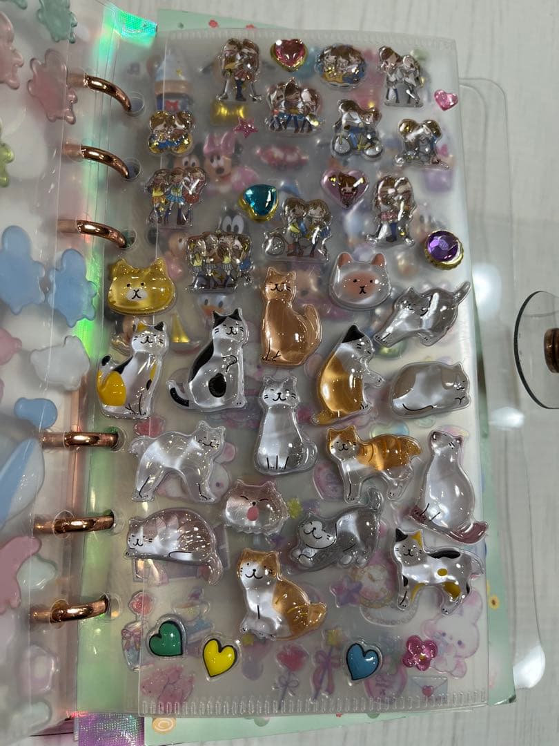 シール帳　完成品　ボンボンドロップシール　ディズニー　サンリオ　平成レトロ