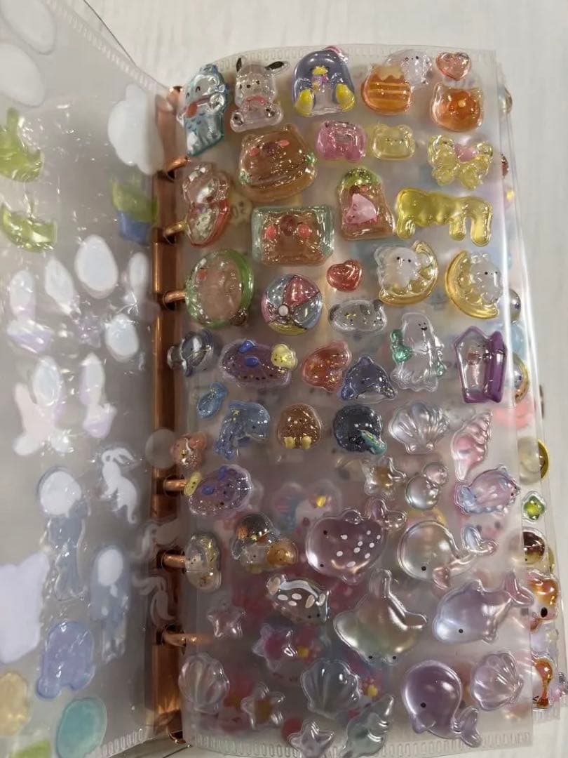 シール帳　完成品　ボンボンドロップシール　ディズニー　サンリオ　平成レトロ