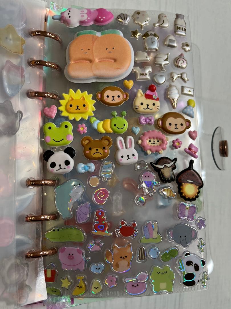 シール帳　完成品　ボンボンドロップシール　ディズニー　サンリオ　平成レトロ