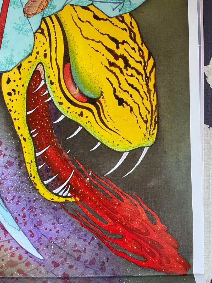 三代目彫よし/horiyoshiIII 掛け轴新形图