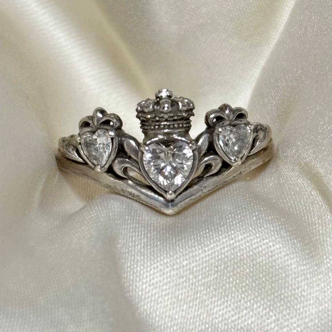 JUSTIN DAVIS ジャスティンデイビス　プリンセスハートリング　指輪