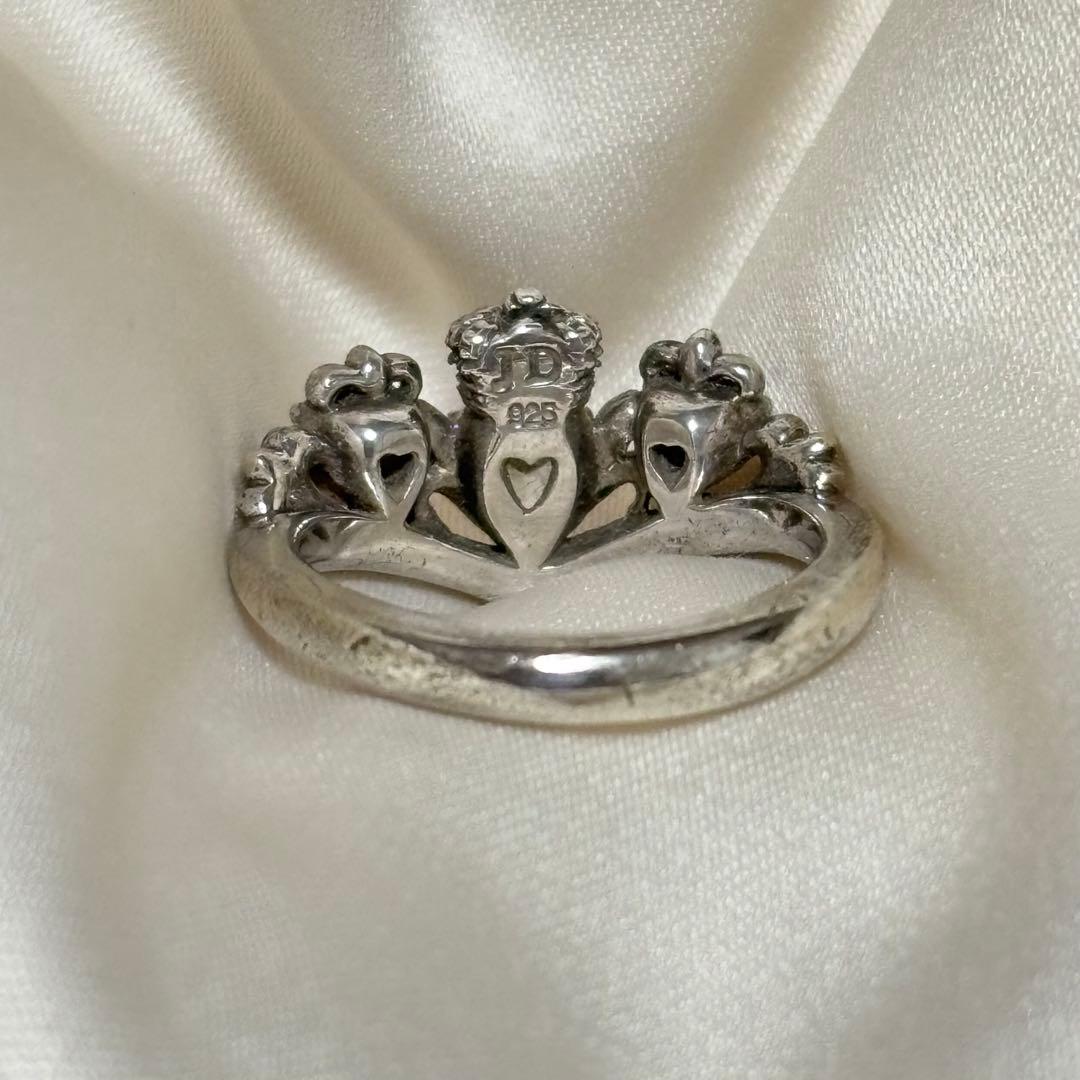 JUSTIN DAVIS ジャスティンデイビス　プリンセスハートリング　指輪