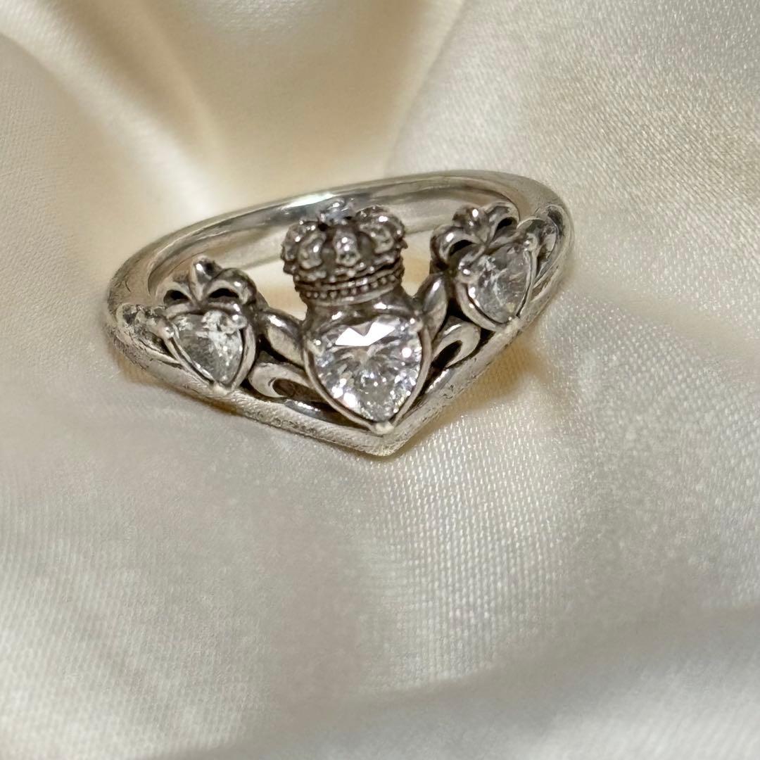 JUSTIN DAVIS ジャスティンデイビス　プリンセスハートリング　指輪