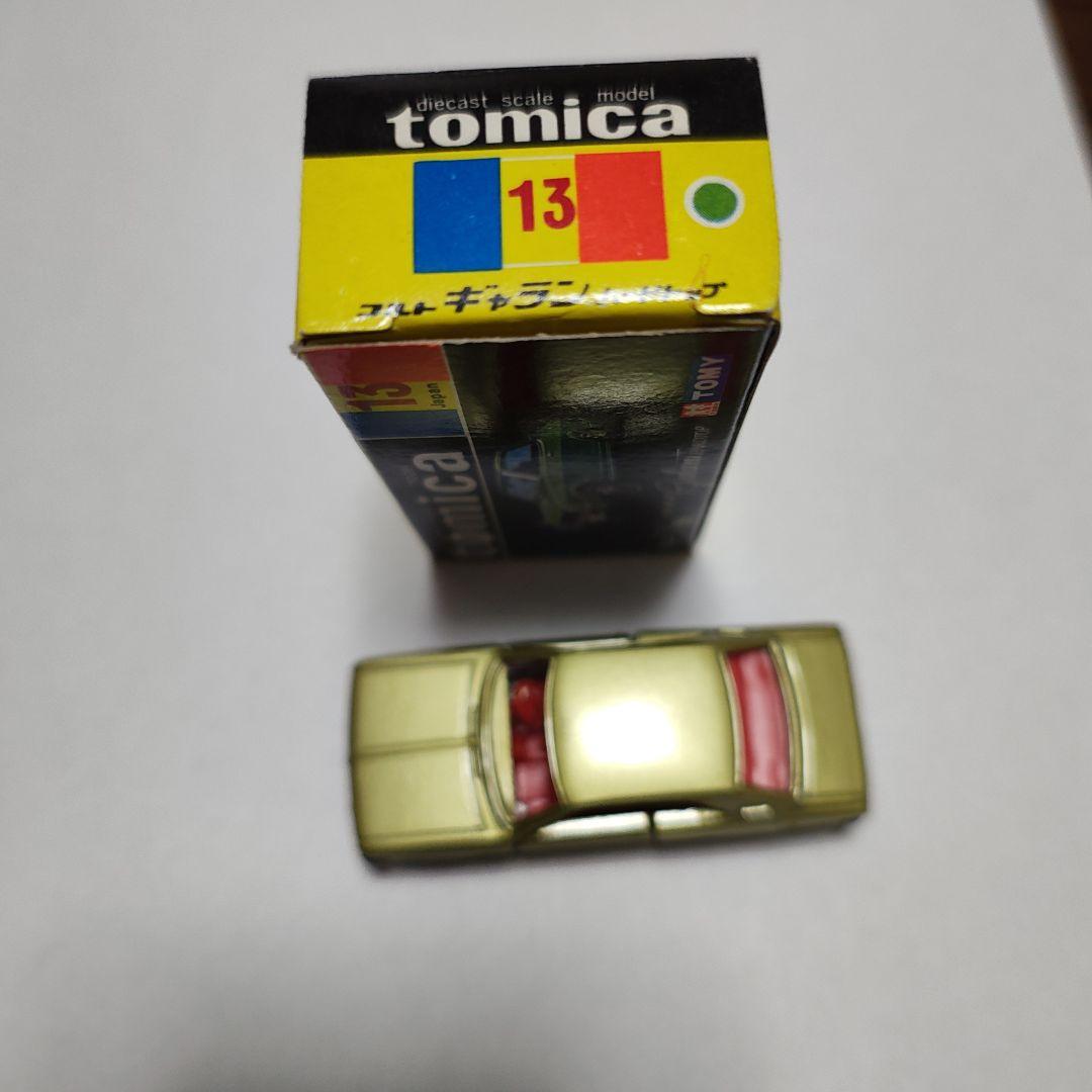 トミカ 19 コルトギャランハードトップ　黒箱　美品