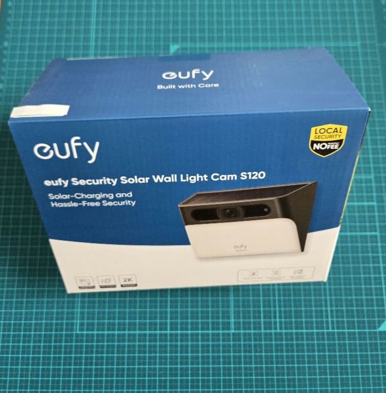 【新品】Anker eufy Solar Wall Light Cam S120