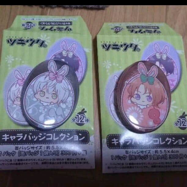 ツキウタ。缶バッチ