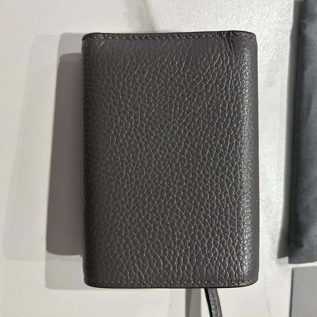 BALENCIAGA ネオクラシック ミニウォレット 三つ折り財布 グレー