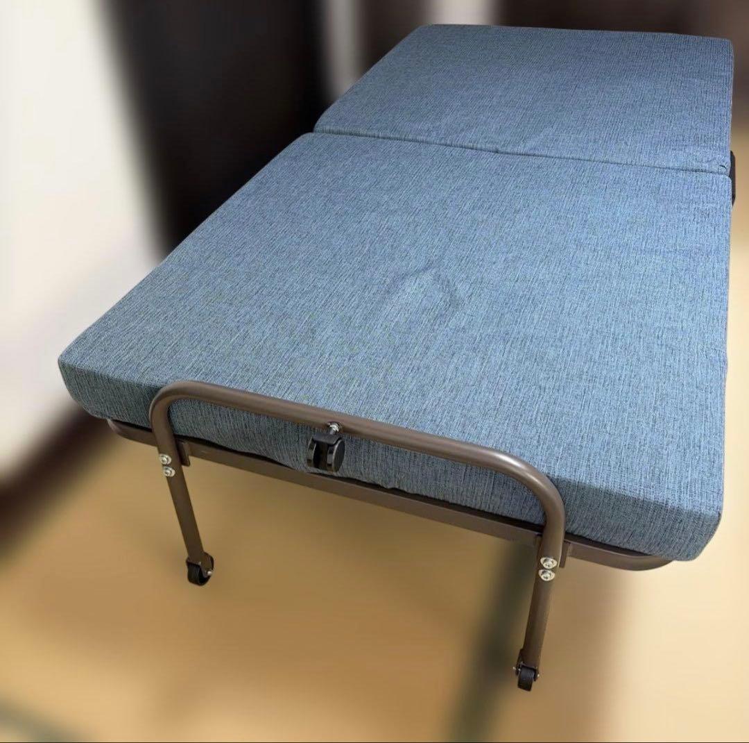 【未使用品】ニトリ 折り畳みベッド ソファ 折りたたみ ベッド【送料込】