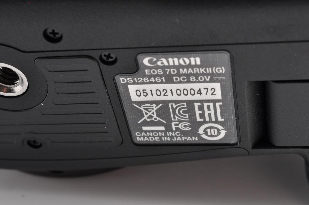 Canon EOS 7D Mark II APS-C デジタル BG-E16