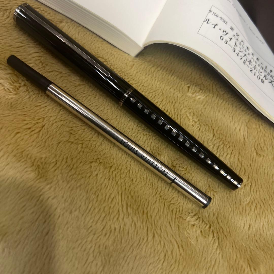 ルイヴィトン　ジェットリーニュ　黒　ローラーボール