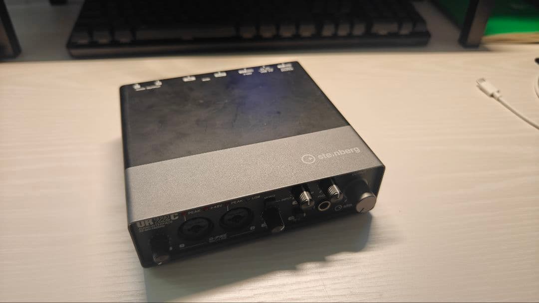 Yamaha Steinberg UR22C オーディオインターフェイス