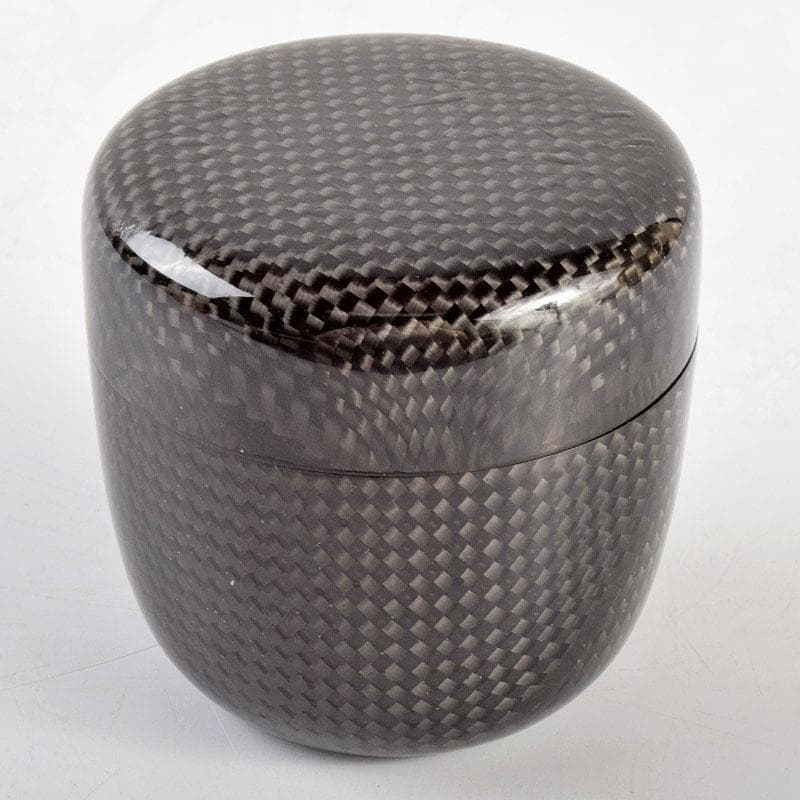 茶道具　漆塗　小松本宗勉作　炭素繊維棗 七夕　共箱　M　R4890