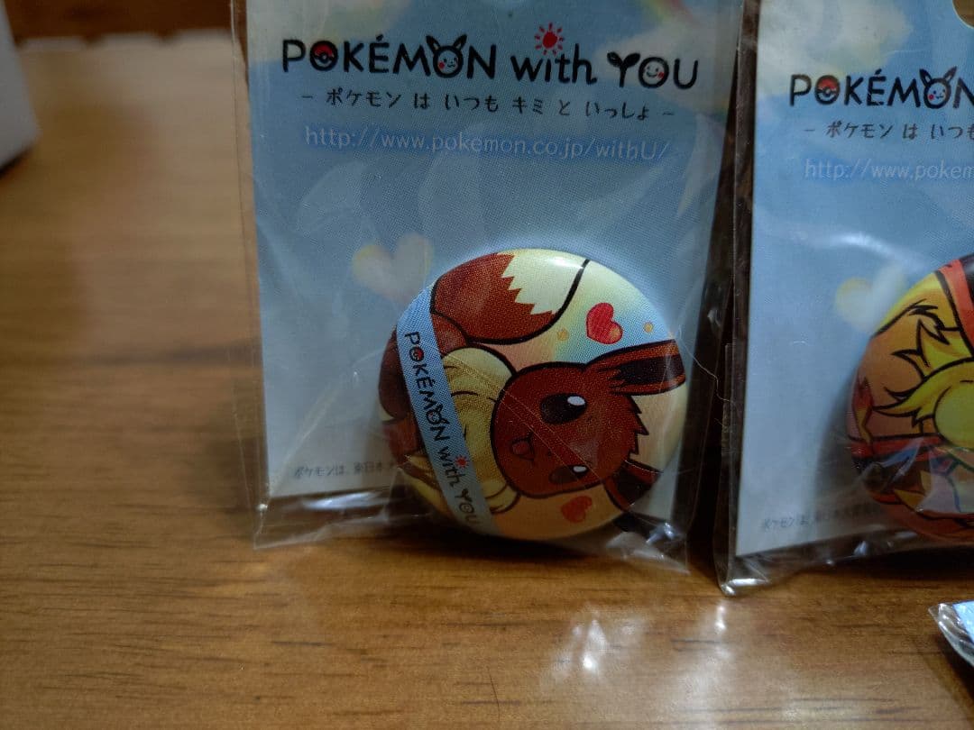 ポケモン with YOU ピンバッジ　イーブイ　 9個セット