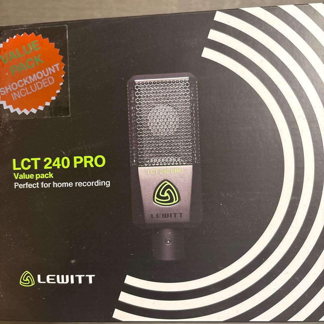 Lewitt LCT 240 PRO コンデンサーマイク バリューパック
