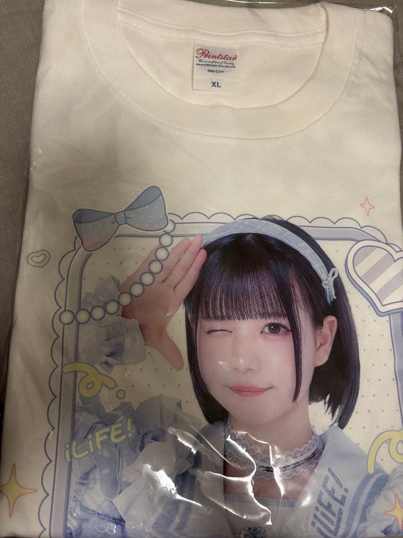 iLiFE! 武道館ガラポン A賞　実写Tシャツ あいす