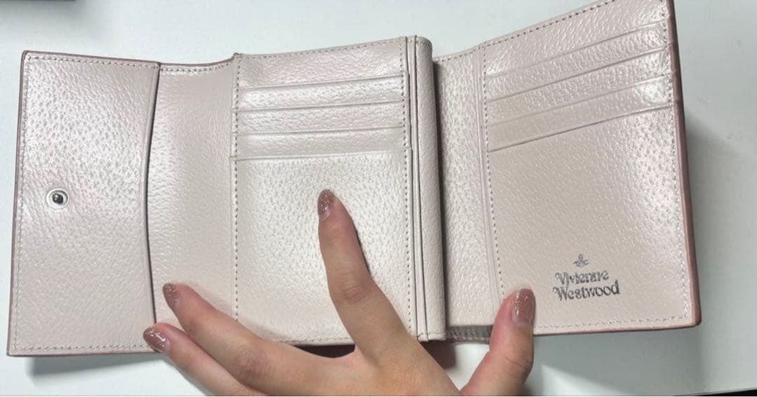 Vivienne Westwood ピンク 三つ折り財布