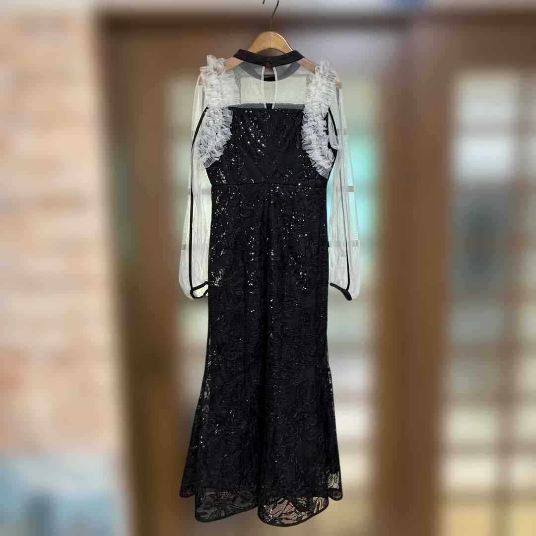 LEJA マーメイドワンピースドレス 黒 Sサイズ