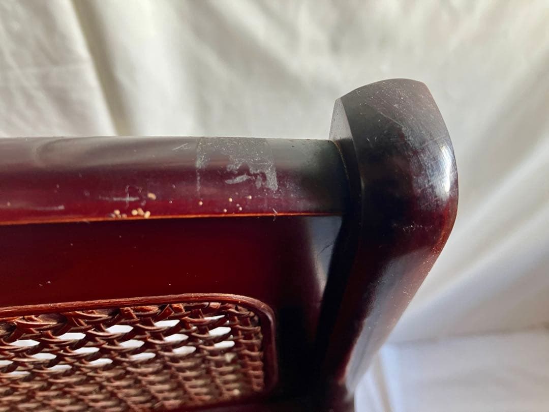 ✅昭和ビンテージ✅昭和の電話台キャビネット/片扉2段