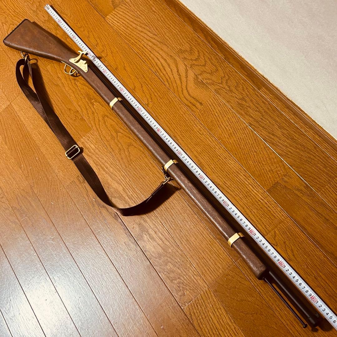 MARUSHIN マルシン 木製古式銃 発火式モデルガン 全長：約1350mm