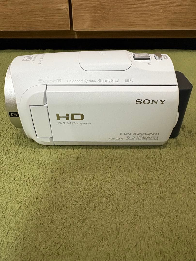 【動作確認OK】SONY HDR-CX670 ビデオカメラ 本体