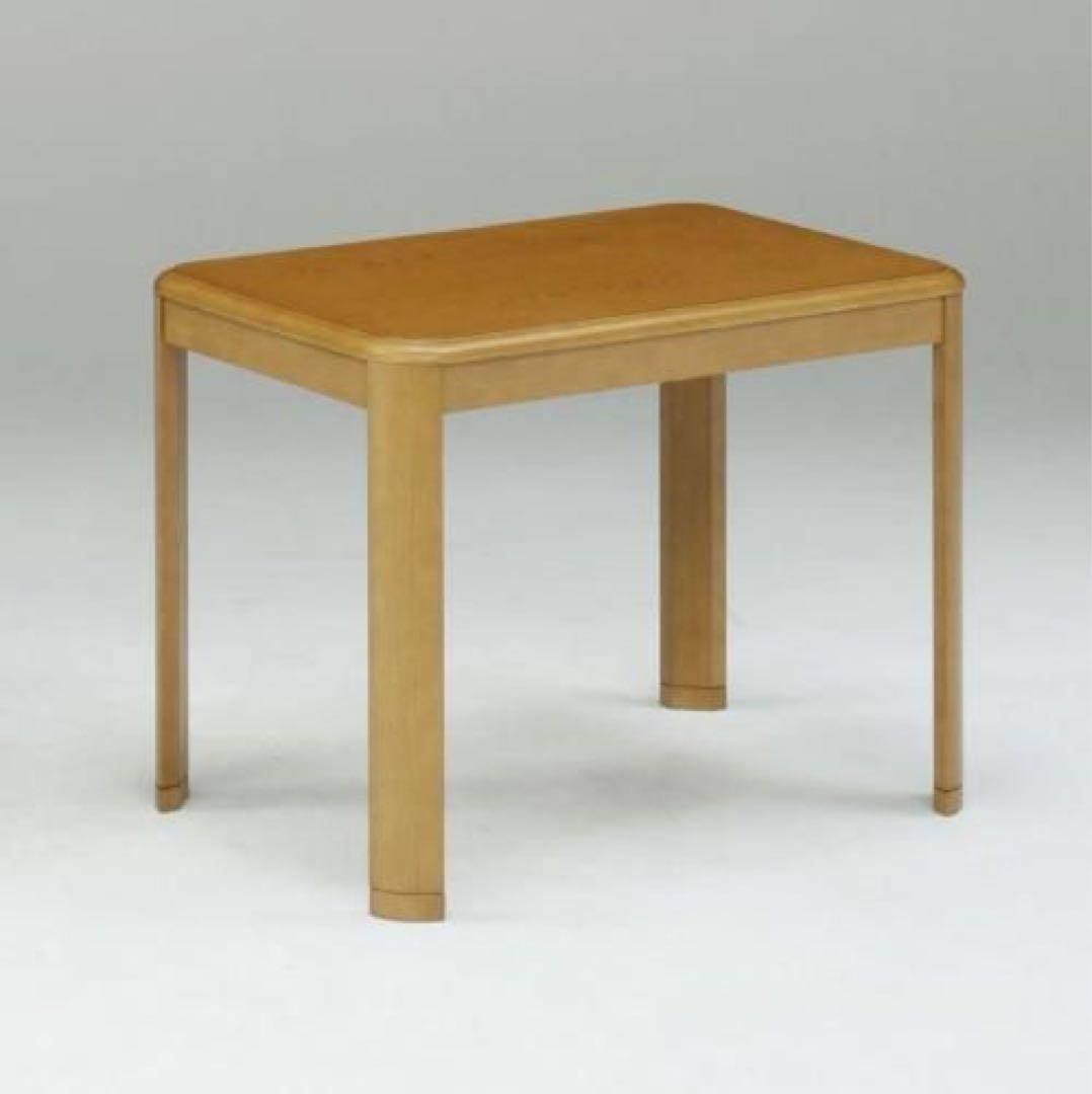 【新品、未使用】 速暖　一人用ダイニングこたつ 90cm幅 ハイタイプ