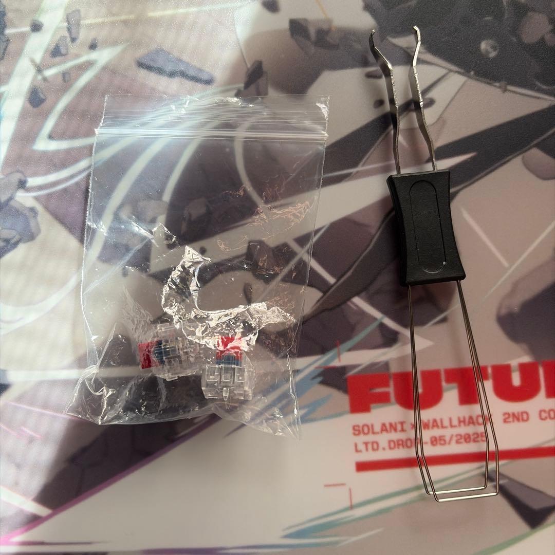 キーボード WOBKEY Rainy 75 RT Pro GalaxySilver