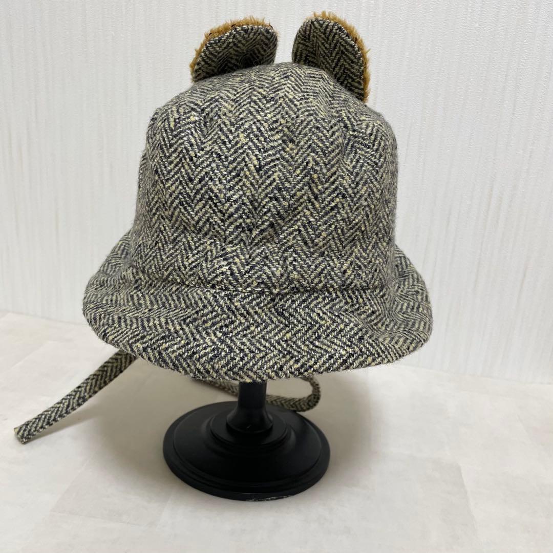 新品未使用 タグ付き ASH アッシュ ショムカ ベアーハット 54