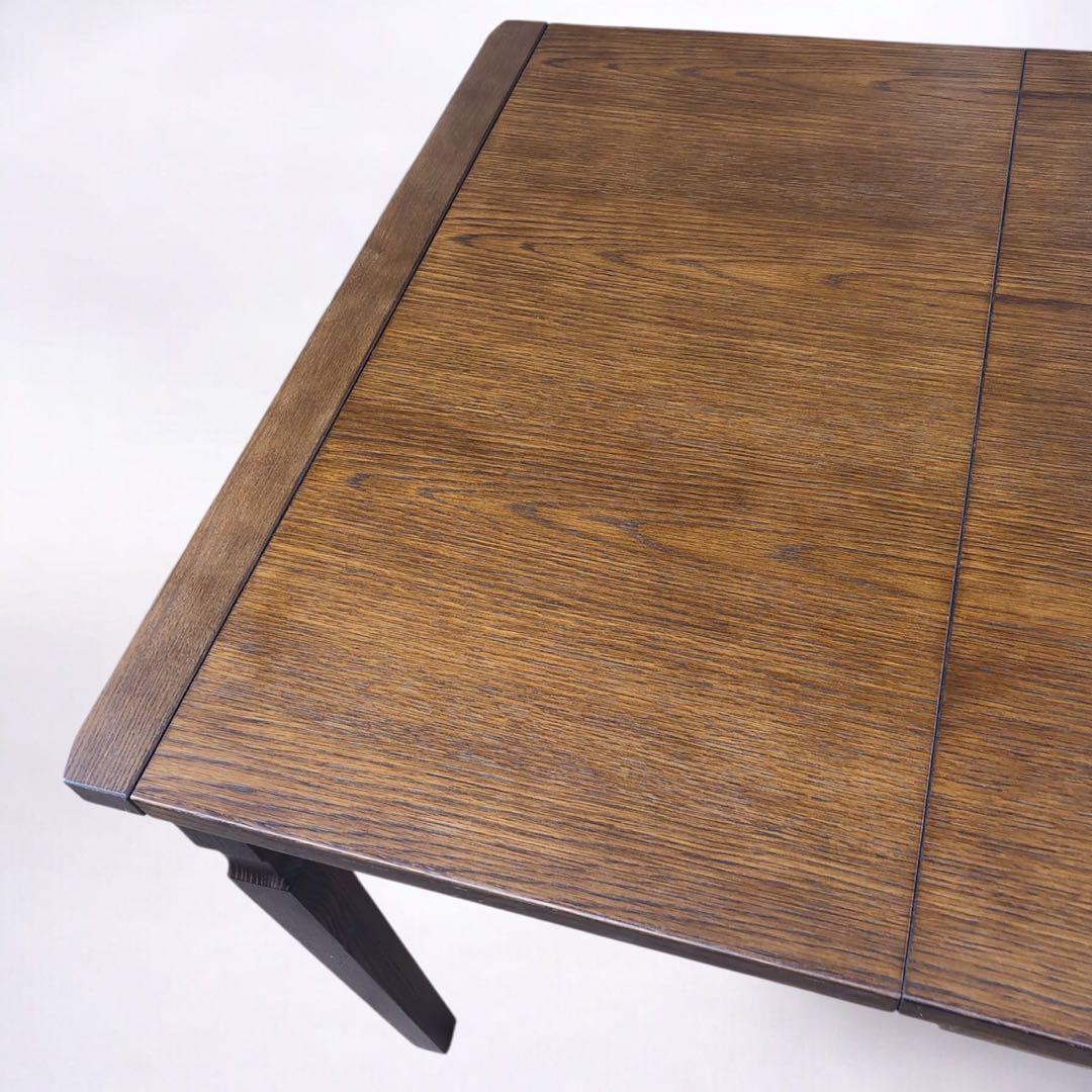 葉山ガーデン エクステンションテーブル タモ材 W130 英国カントリー