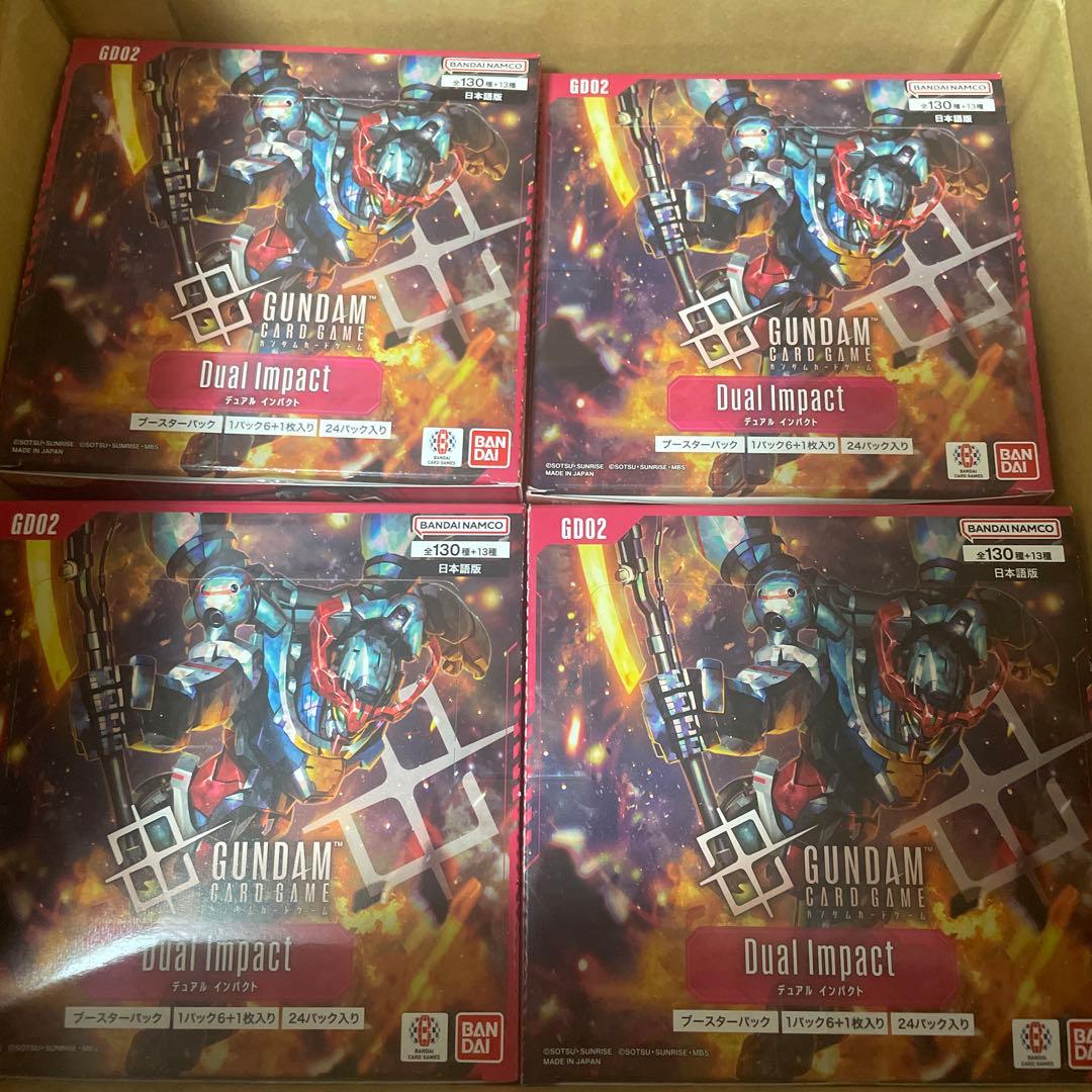 ガンダムカード ブースターパック Dual Impact カートン 12Box